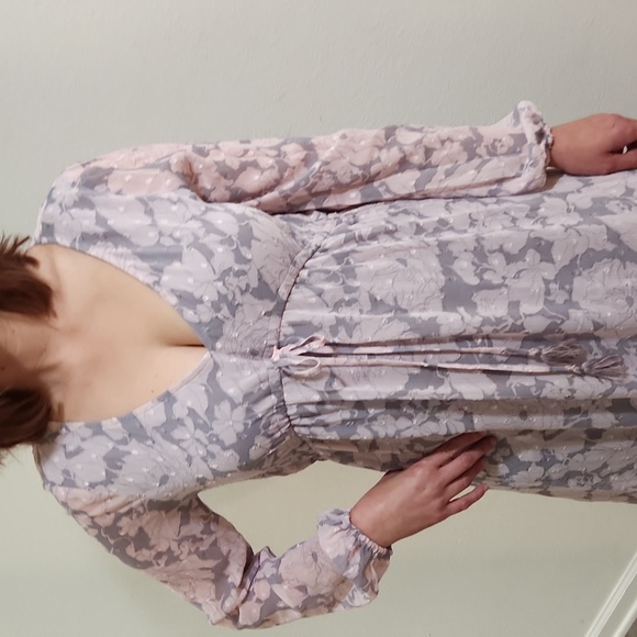 Lovestitch Floral Print Chiffon Maxi Dress - Picture 11 of 12